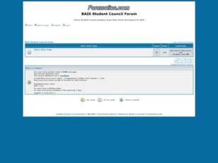 Student Council Forum