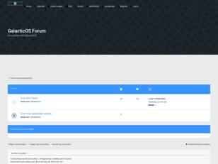 GalacticOS Forum