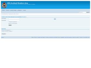 free forum : GPA Scotland Discussion Forum