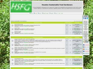 Free forum : Houston Sustainable Food Gardeners